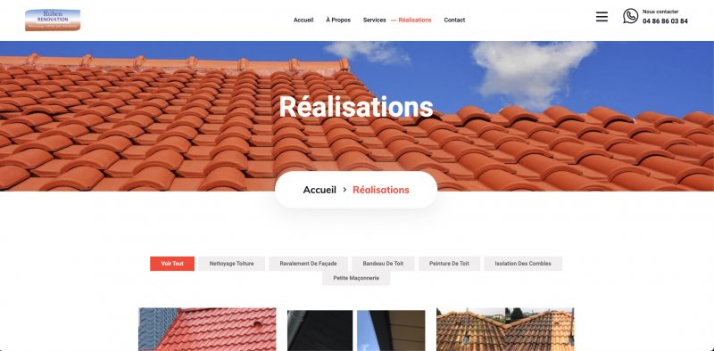 Image présentation Site vitrine Ruben Rénovation